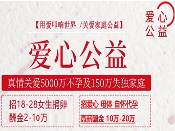 双阳捐卵助孕生子 爱心志愿者招募